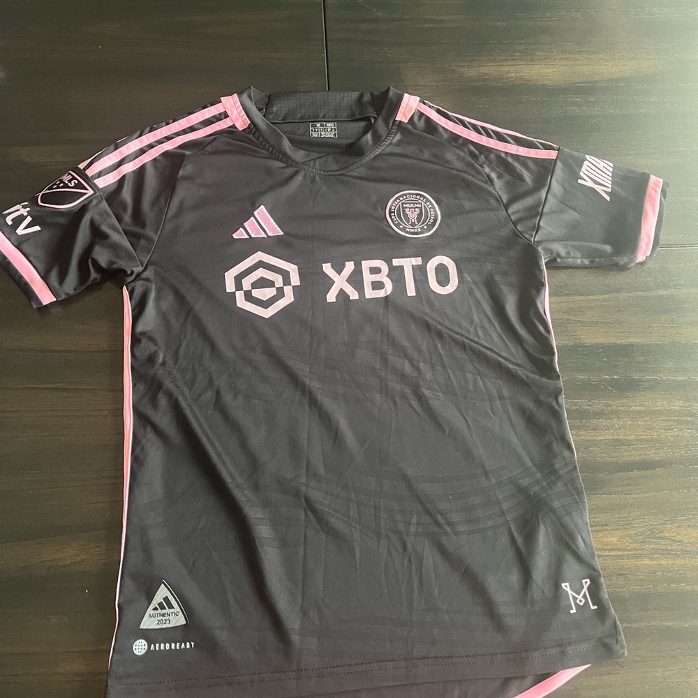 The Black and Pink Miami Soccer Jersey